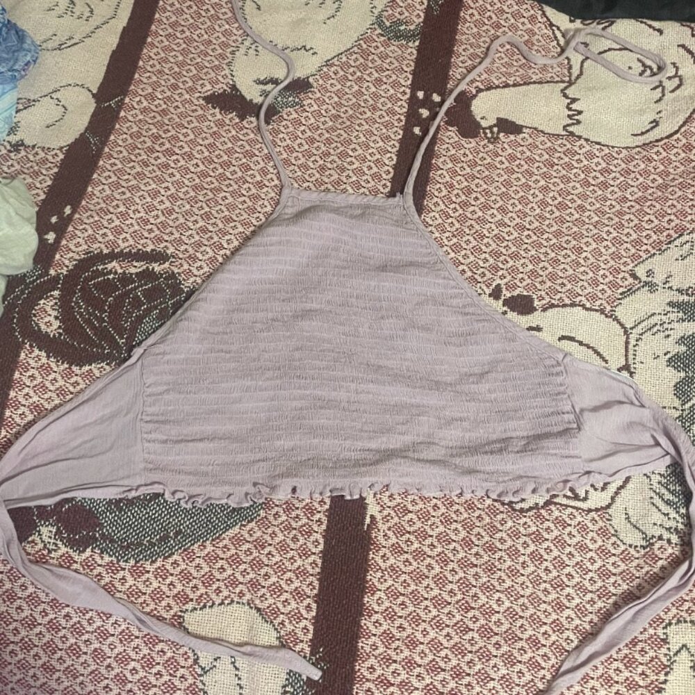 Light Purple Crop Top